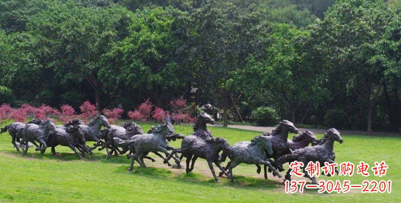 泸州中领雕塑精美细腻的动物铜雕