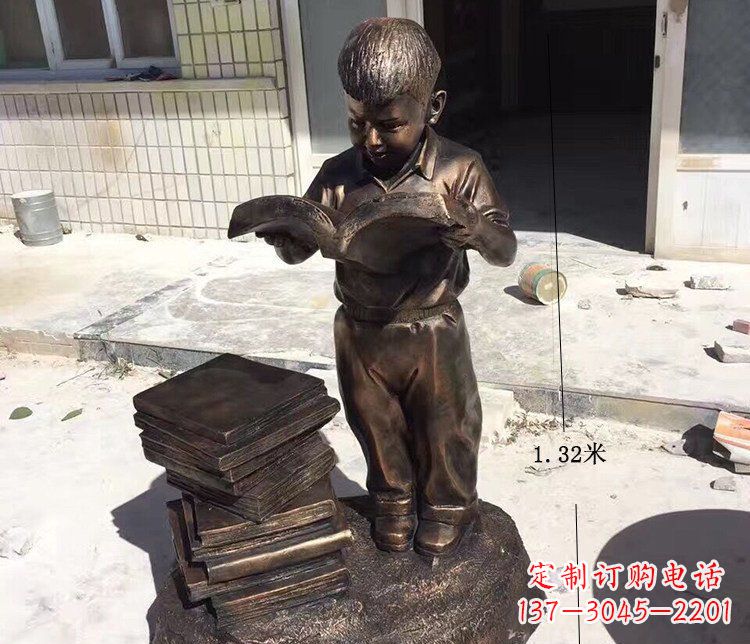 泸州杰出的小孩铜雕