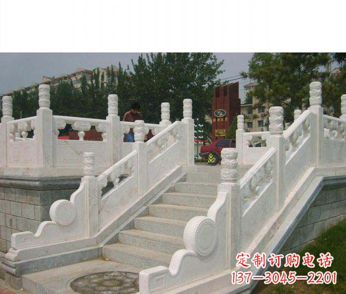 泸州精美大理石栏板雕塑