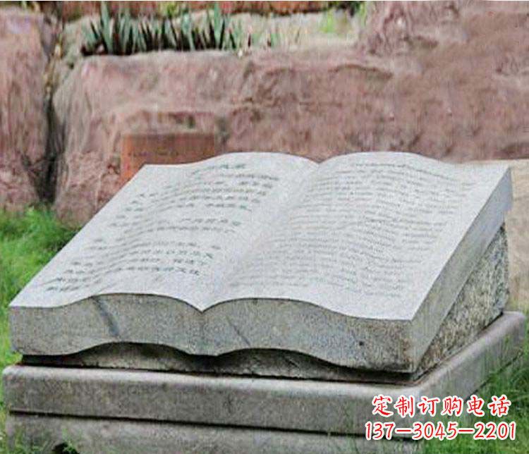 泸州公园书籍园林景观石雕