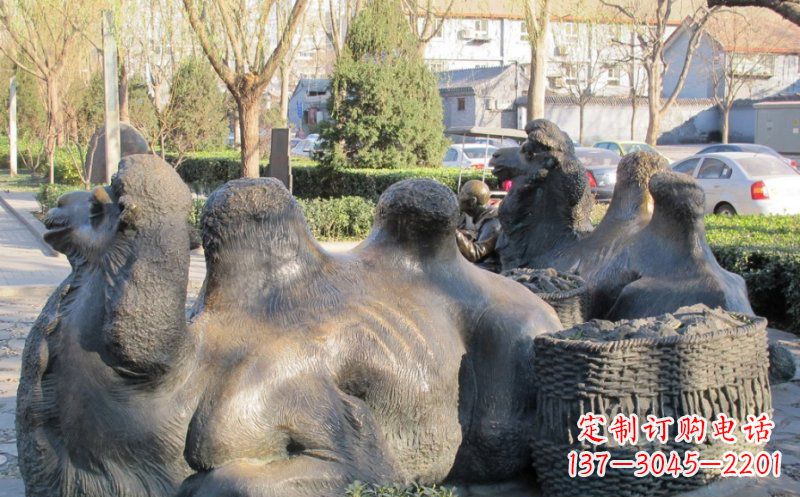 泸州特大型骆驼铜雕