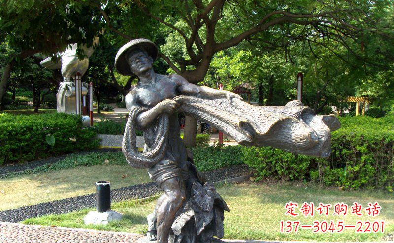 泸州渔民铜雕—— 带您体验渔夫传统文化