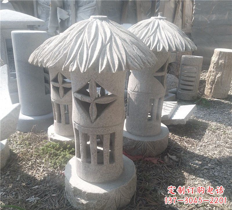 泸州公园照明石灯
