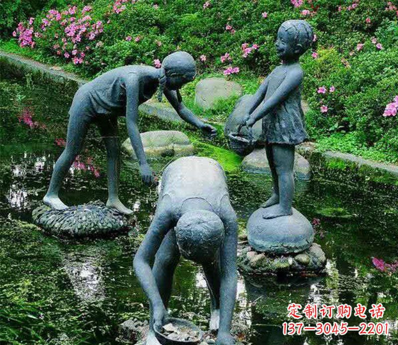 泸州精美铜螃蟹雕塑