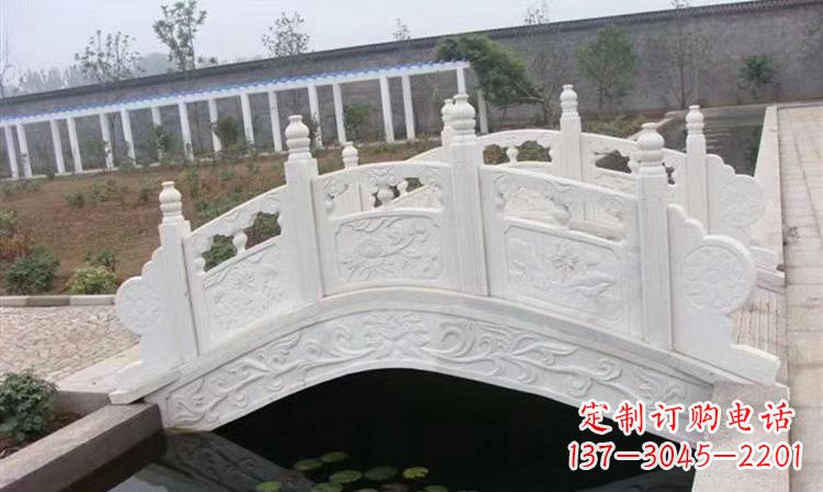 泸州精美雕刻的拱桥石雕户外摆件,装点您的园林景观