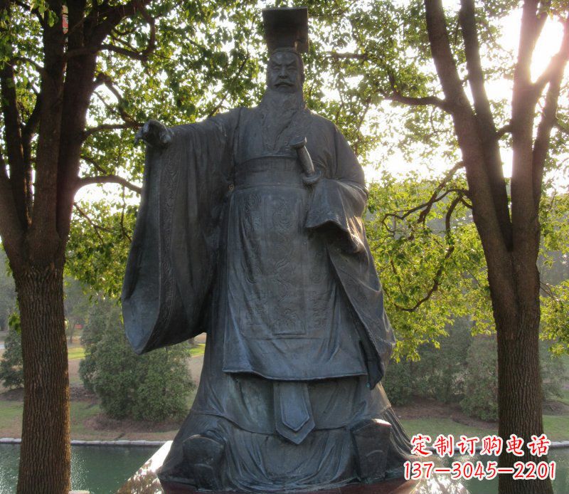 泸州精美刘邦铜雕,历史悠久,每一块都是绝世精品!