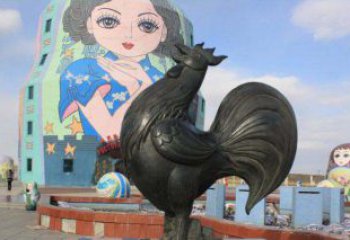 泸州艺术精美的公鸡雕塑
