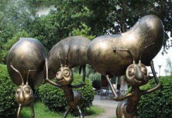 泸州雕刻精灵——蚂蚁铜雕