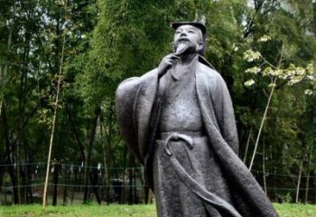 泸州诞生于中国古代传奇的雕塑——王羲之铸铜雕塑