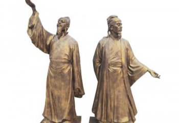泸州中领雕塑-传承古代文人雅士李白雕塑