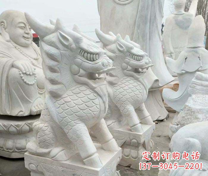 泸州中领雕塑麒麟石雕:传承古典韵味