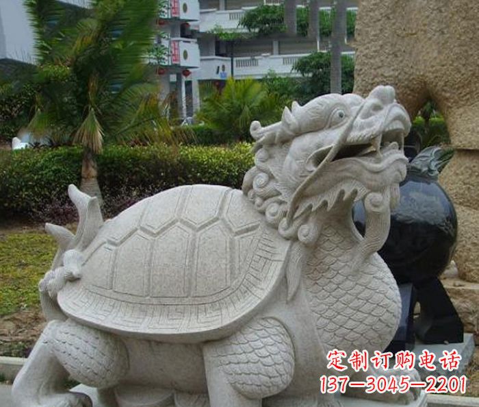 泸州中领雕塑:古典神兽龙龟石雕精神的传承