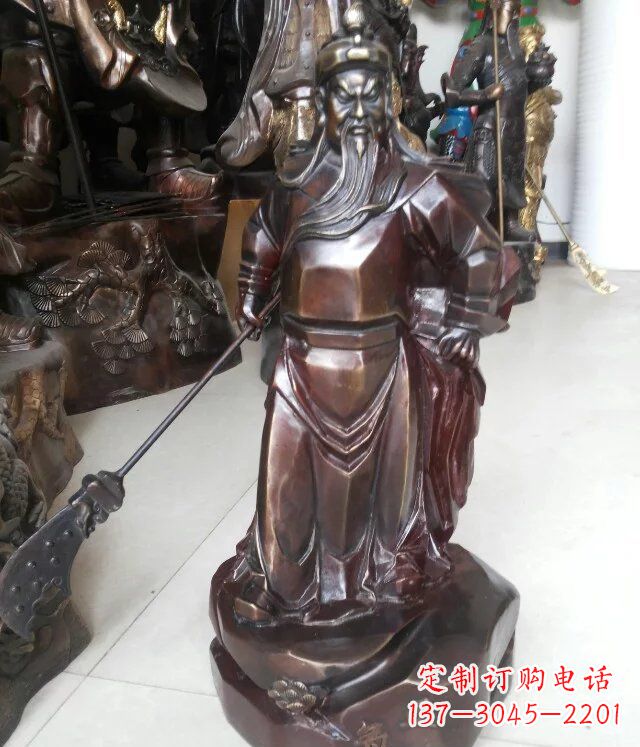 泸州中领雕塑&关公铜雕