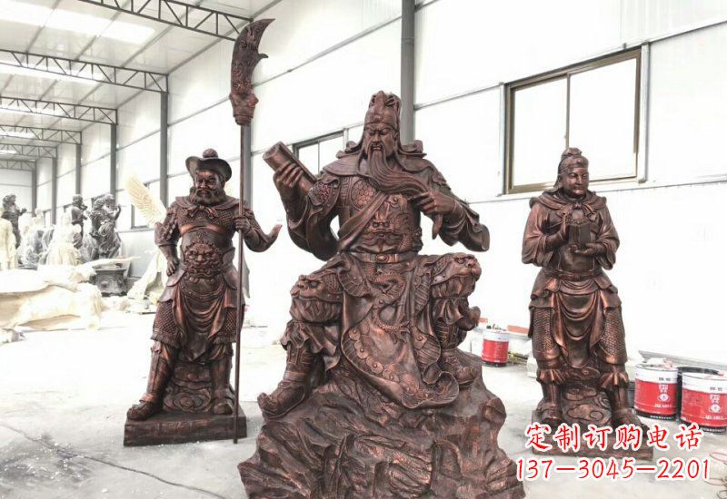 泸州雕刻关公,传承历史文化