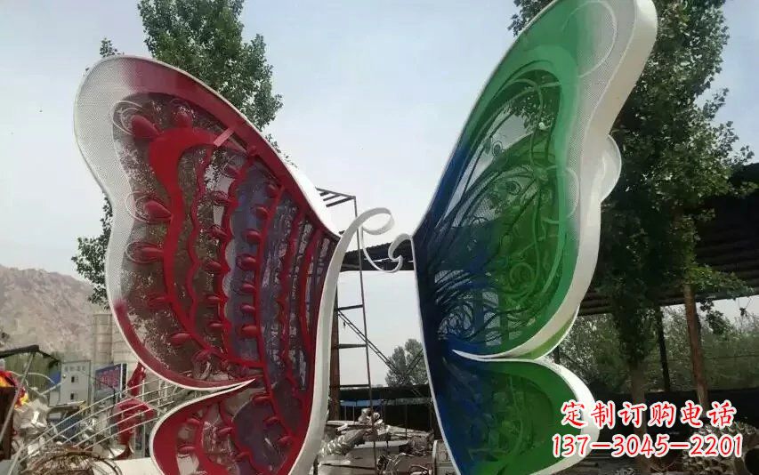 泸州精美不锈钢蝴蝶雕塑