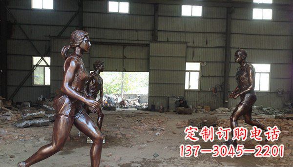 泸州专为你而立!雕刻优雅女生铜雕