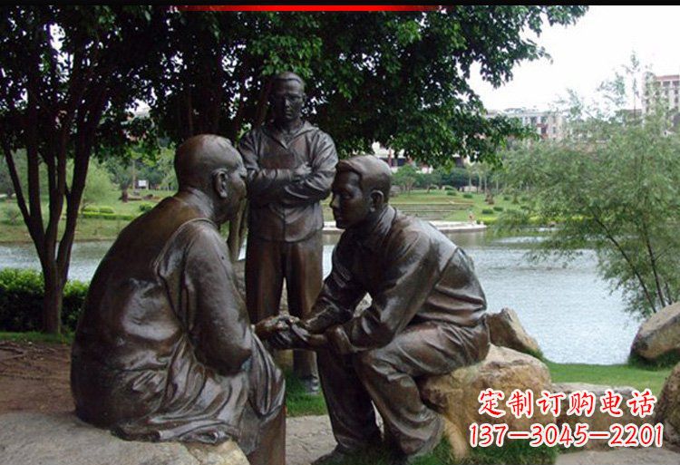 泸州中领雕塑:精美老人雕塑