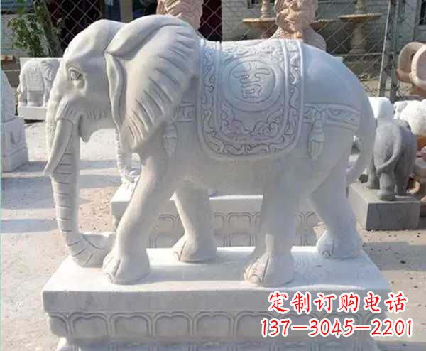 泸州高贵厚重的大象雕塑