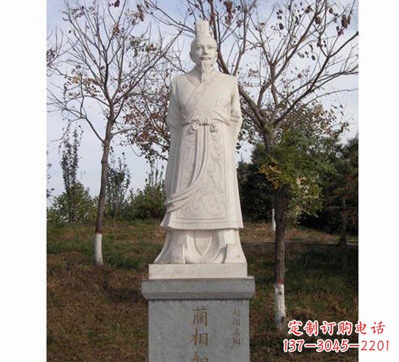 泸州领雕塑:精致古代名人石雕