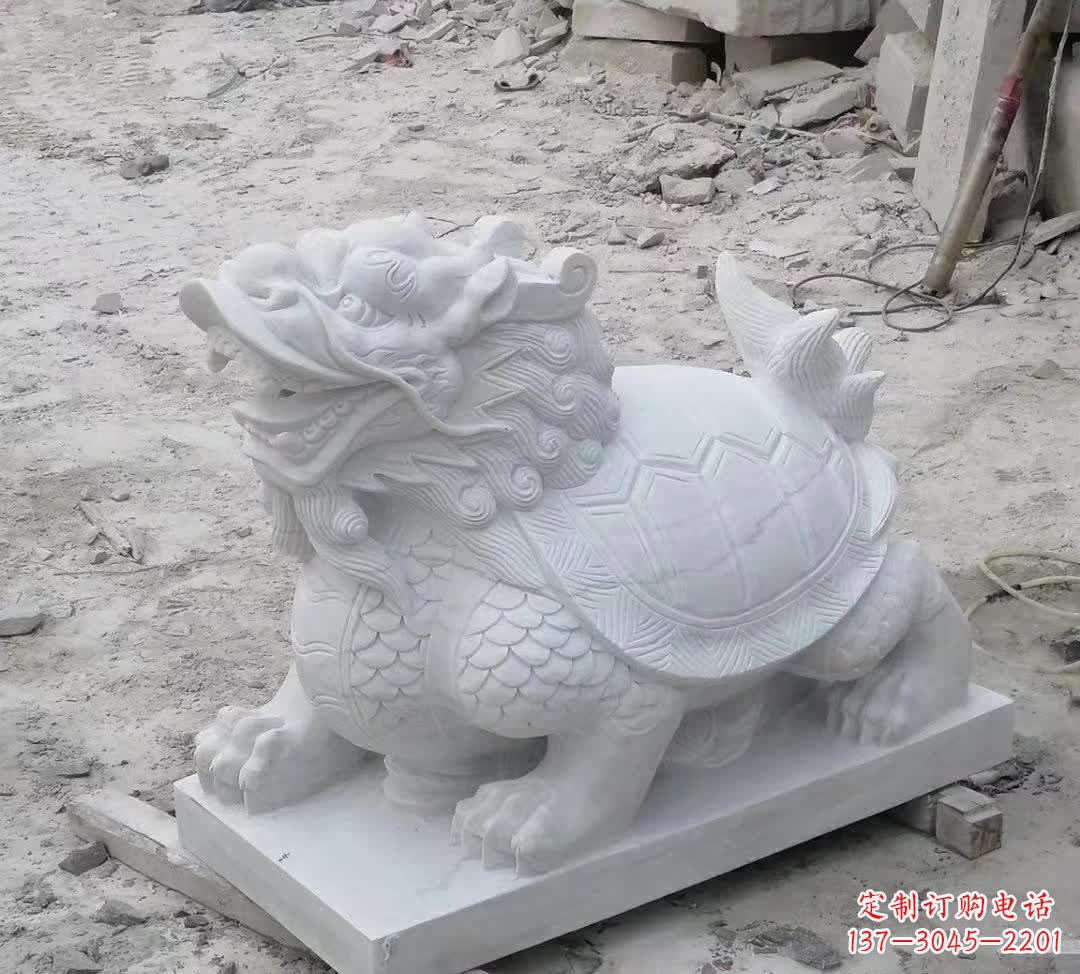 泸州汉白玉精美动物雕塑