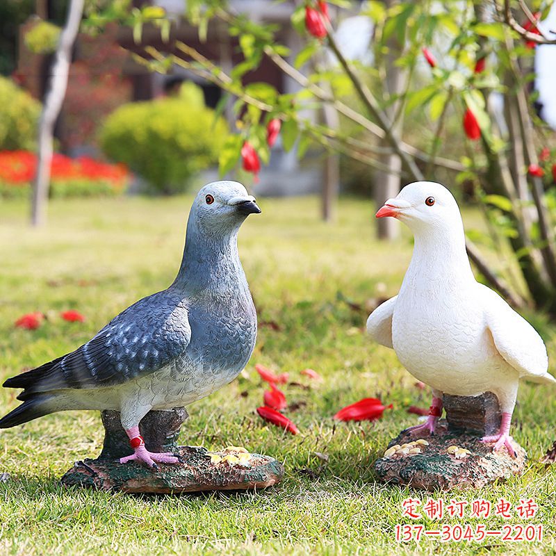 泸州和平鸽的雕塑
