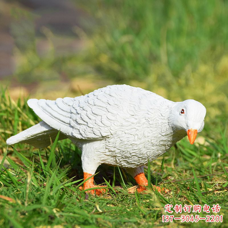 泸州中领雕塑:传递和平与爱的和平鸽雕塑