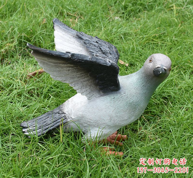 泸州和平鸽雕塑:宣告世人的爱与和平