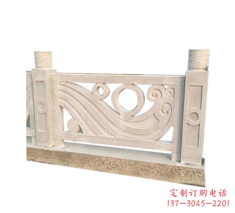 泸州精美石栏板雕塑,点缀河边桥梁的美丽