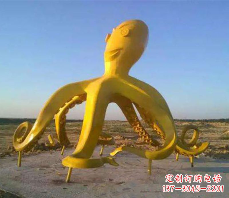 泸州新颖别致的章鱼雕塑