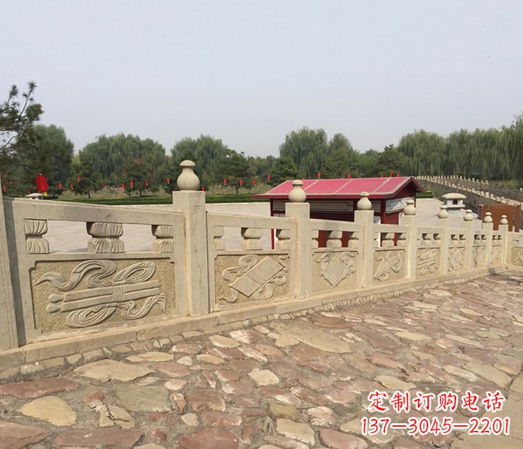 泸州护城河大理石栏板雕塑