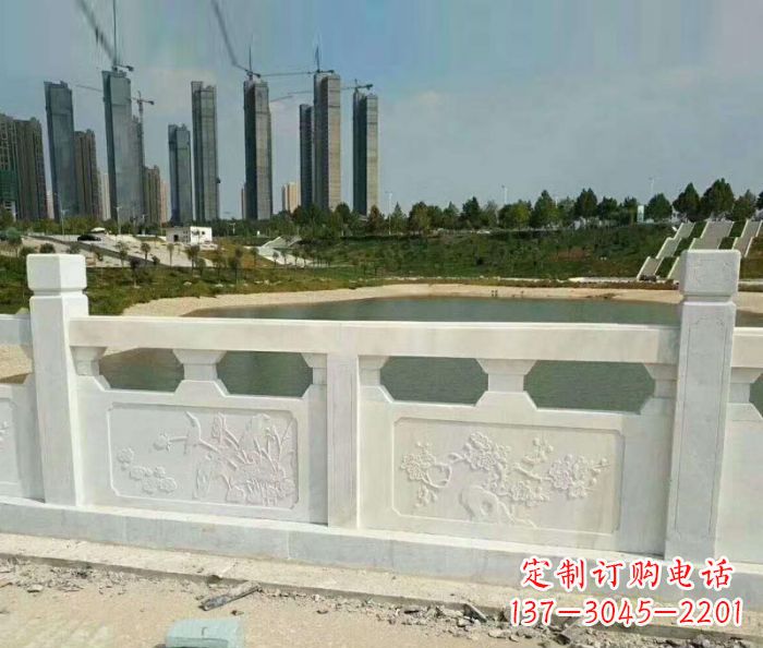 泸州护城河建筑石雕栏板,精美绝伦