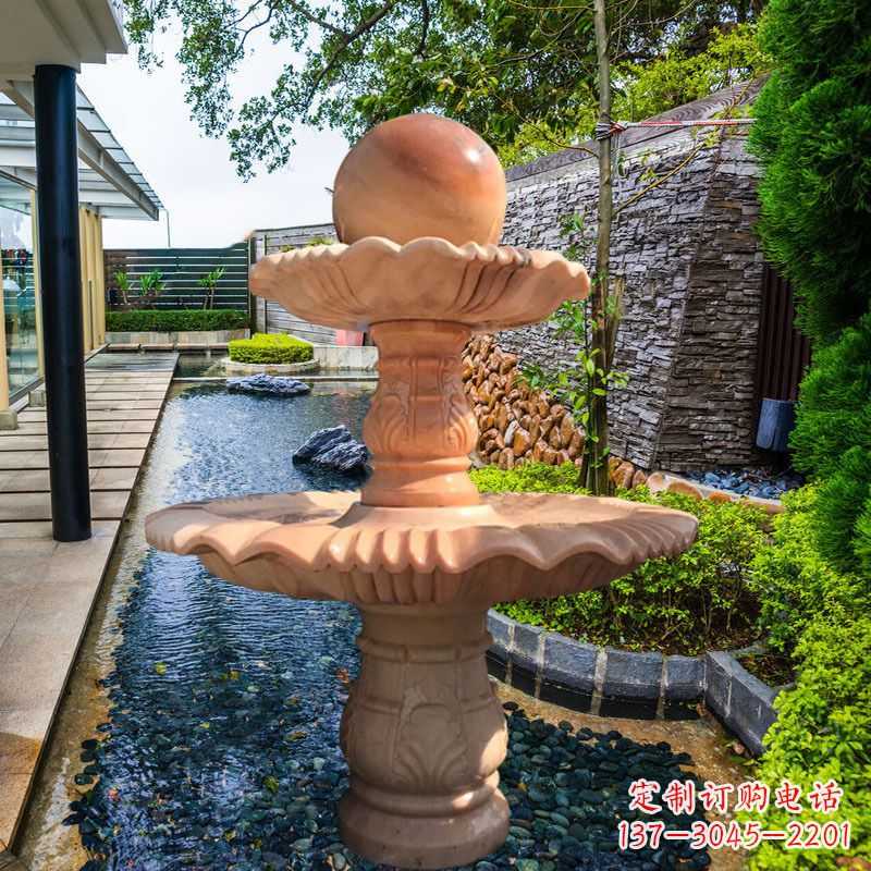 泸州花岗岩石风水球雕塑