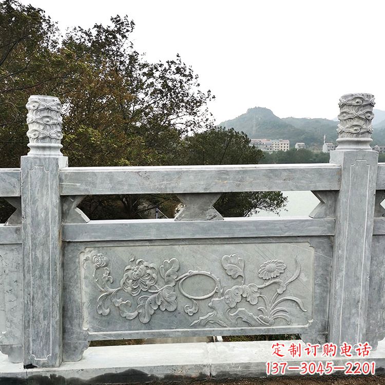 泸州花岗岩石雕栏板,美轮美奂