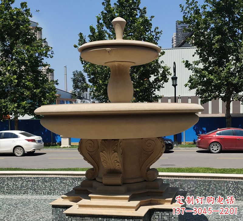 泸州恵安石雕风水球图片