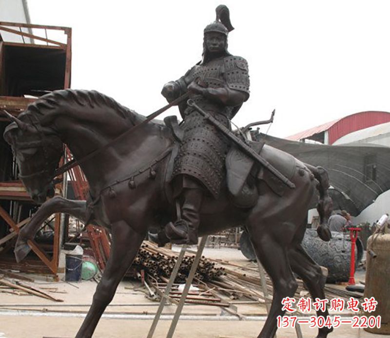 泸州将军骑马铜雕，聚焦古典品质