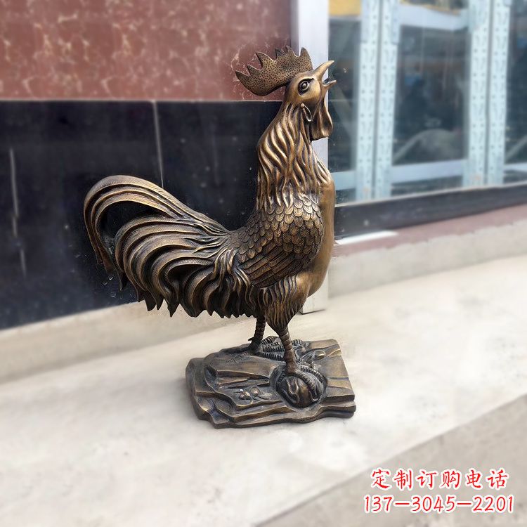 泸州中领雕塑出品的精美纯铜动物雕塑,是一款具…