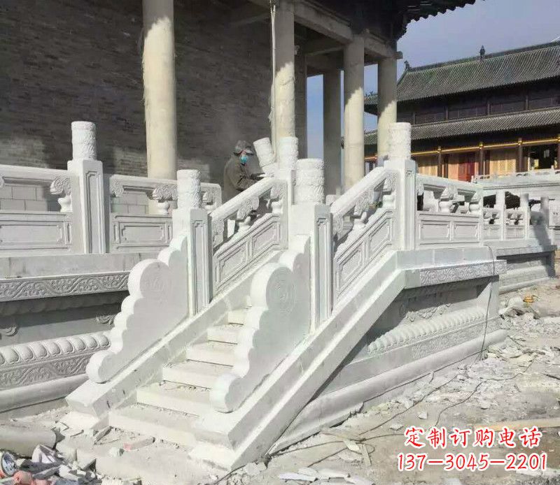 泸州大理石栏板石雕,精美绝伦,让建筑锦上添花