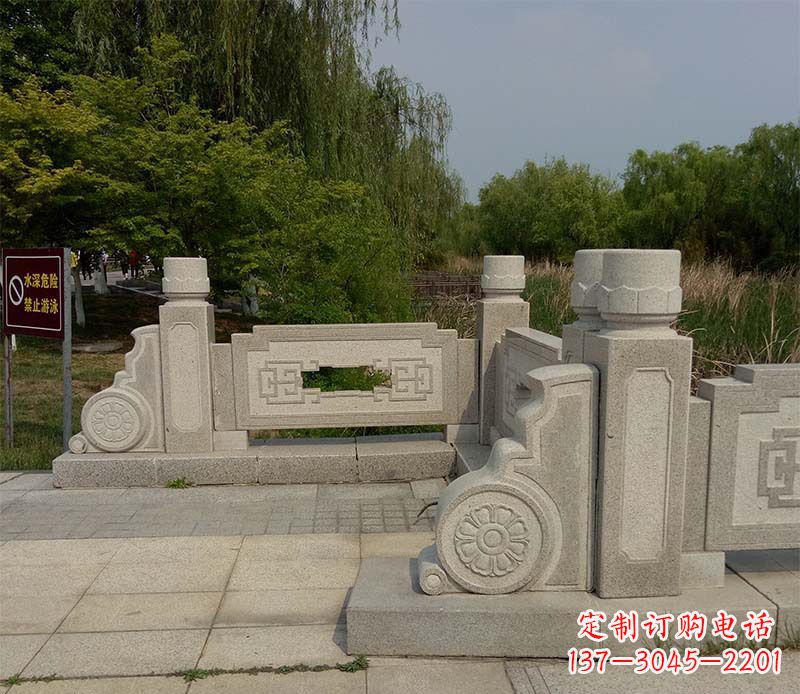 泸州大理石栏板石雕,精美绝伦
