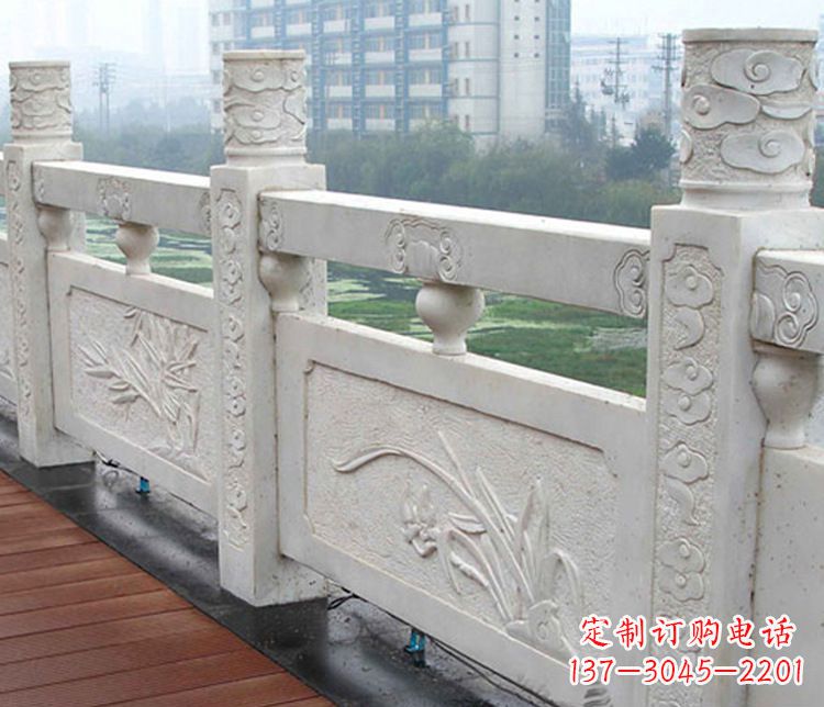 泸州精巧雕刻，优质大理石栏板石雕