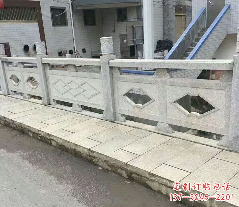 泸州景区大理石栏板石雕_2
