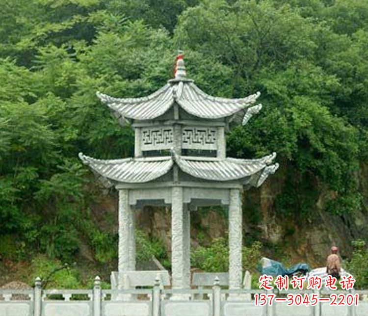 泸州中领雕塑|凉亭石雕:让您的景区更加精彩