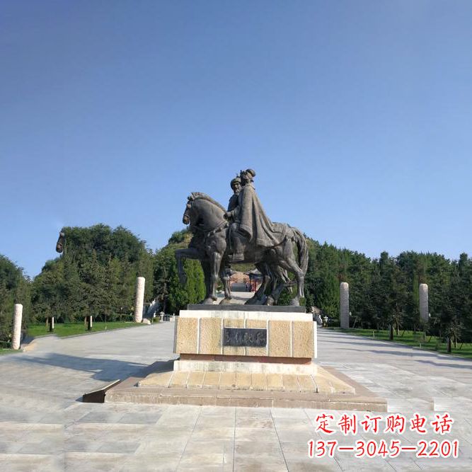 泸州王昭君雕塑,象征传承君臣之义