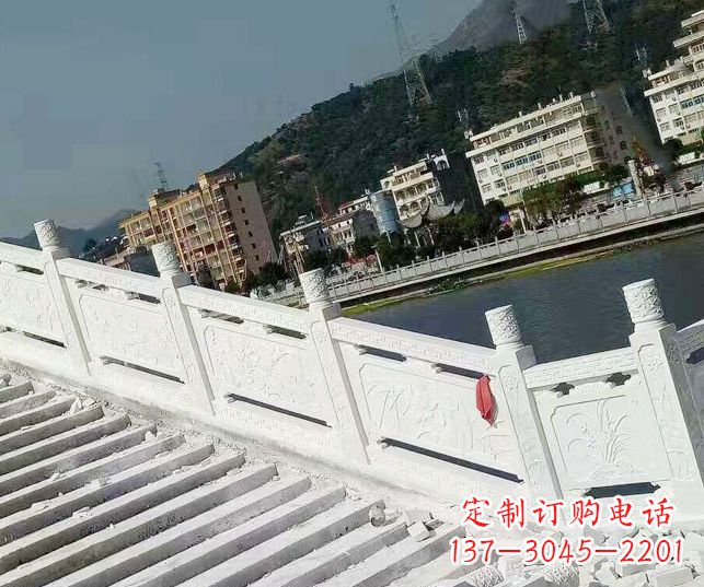 泸州山东汉白玉栏板石雕