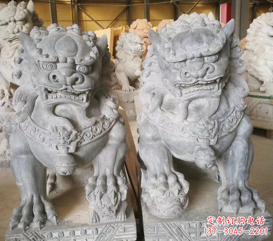 泸州南方石狮子雕塑,传承古典工艺