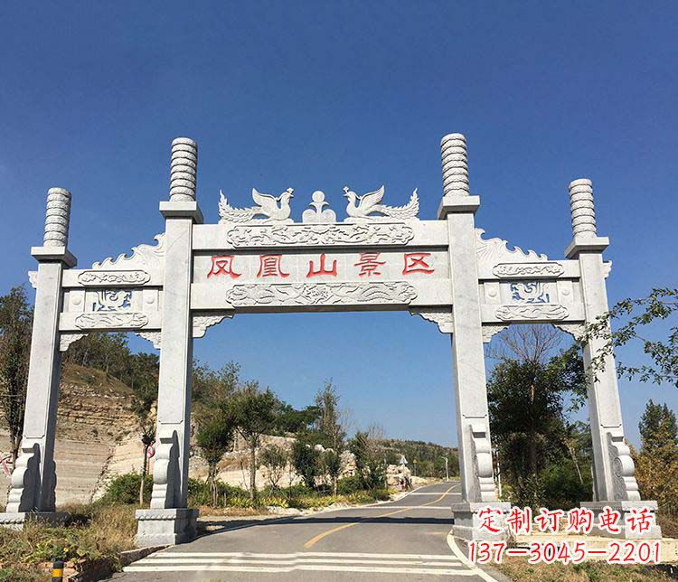 泸州中领雕塑:高质量牌坊石雕