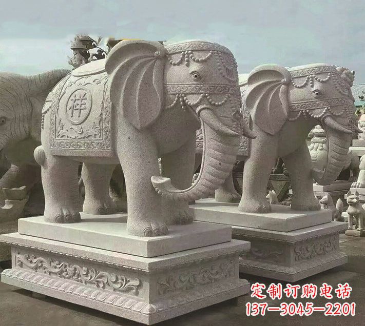 泸州中领雕塑-大象雕塑定制