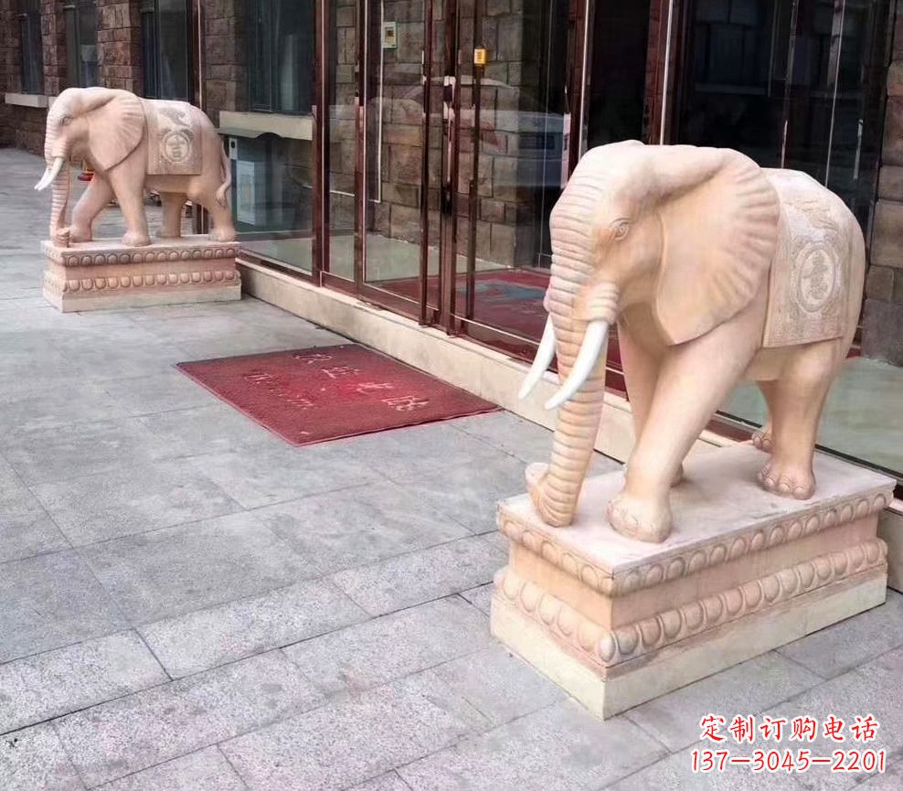 泸州中领雕塑--精美大象雕塑