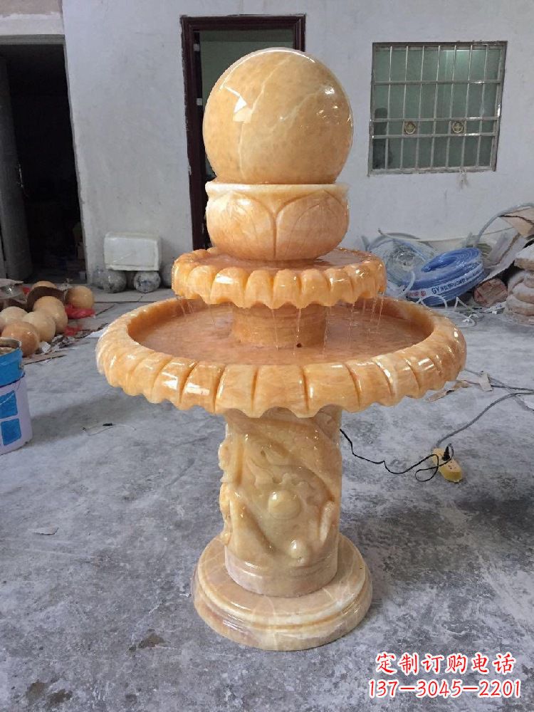 泸州品位客厅的福气——风水球雕塑
