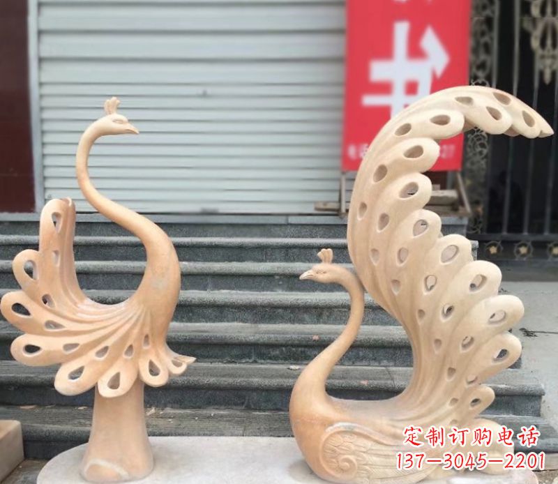 泸州中领雕塑专业提供独特精致的孔雀石雕塑,以…