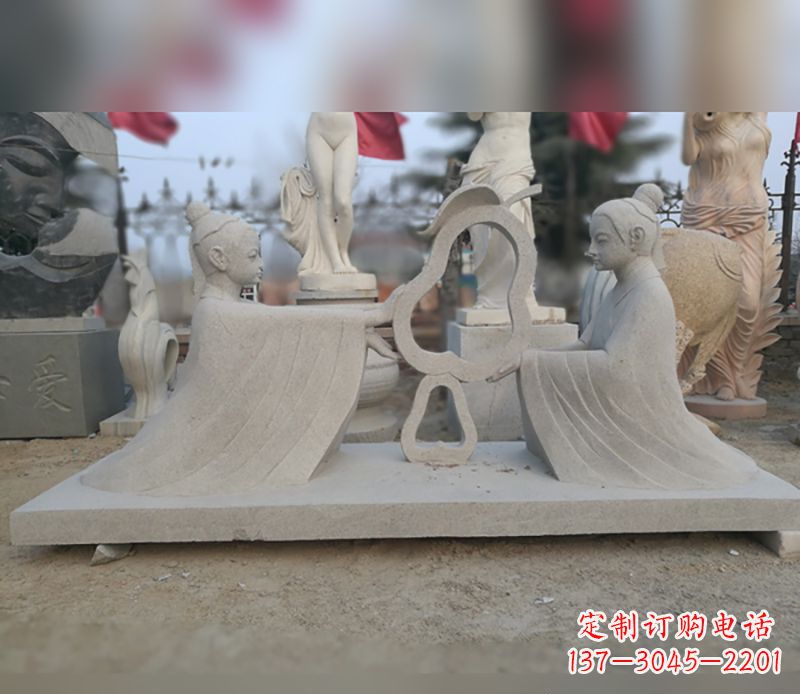 泸州选择传统工艺,重现古代大臣孔融的精致雕塑